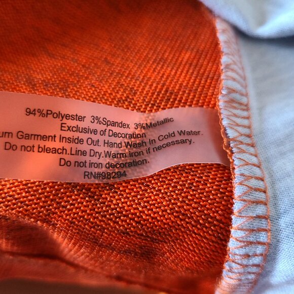 THOMAS & OLIVIA HALLOWEEN TOP /HAUNTED HOUSE EMBELLISHED/ SZ L/SPARKLE DETAIL - Picture 9 of 9